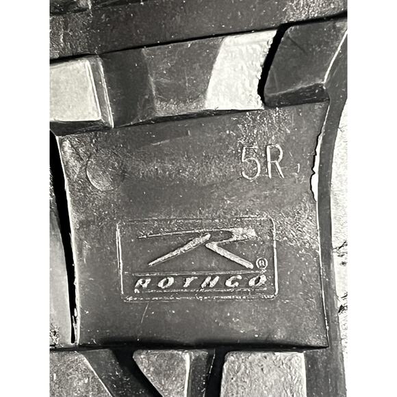 Rothco Jungle Boots Mens Size 5 Women's 7 Black Combat Military Panama Sole 5081 - Picture 5 of 8